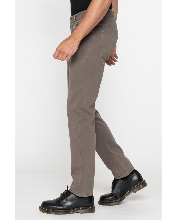 5 TASCHE MOD. 707 REGOLARE IN PESANTE GABARDINA DI COTONE