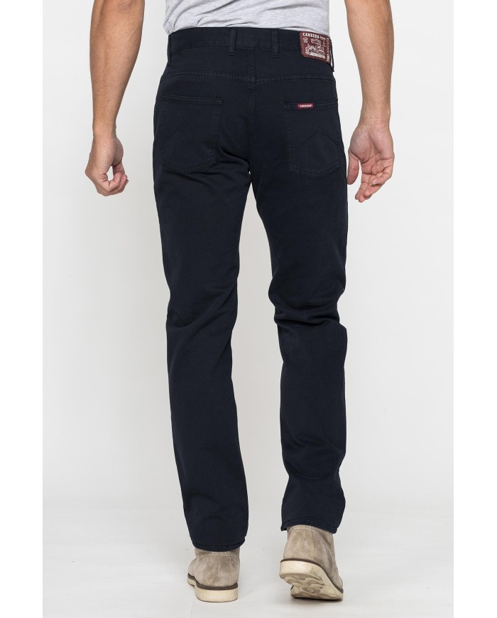 5 TASCHE MOD. 707 REGOLARE IN PESANTE GABARDINA DI COTONE