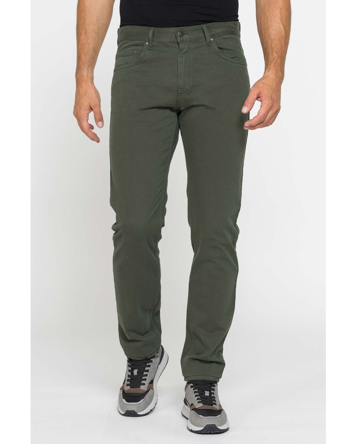 5 TASCHE MOD. 707 REGOLARE IN PESANTE GABARDINA DI COTONE