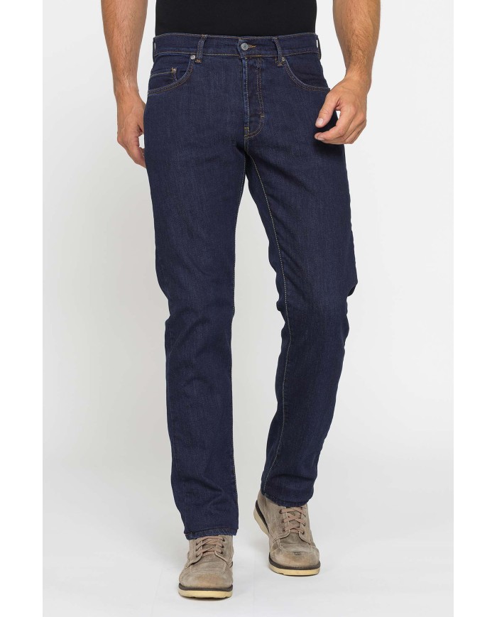 JEANS 5 TASCHE MOD. 710 IN DENIM STRETCH CON BOTTONI