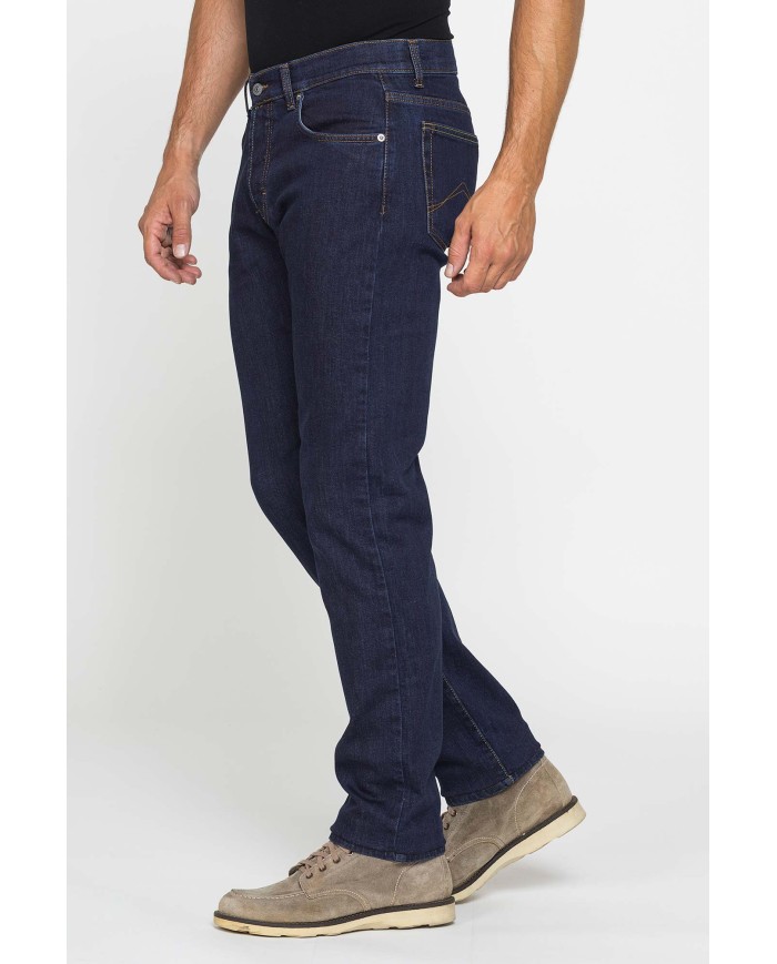 JEANS 5 TASCHE MOD. 710 IN DENIM STRETCH CON BOTTONI