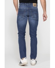 JEANS UOMO 5 TASCHE MOD. 710 IN DENIM ELASTICIZZATO 9 oz. Vita regolare con bottoni, gamba comoda.