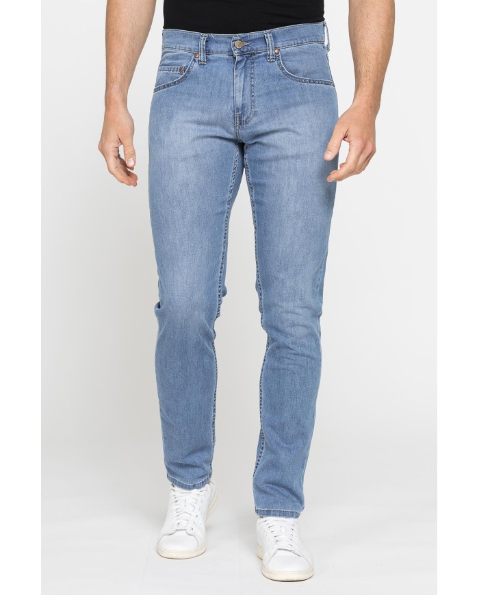 JEANS 5 TASCHE MOD. 717 SLIM FIT IN DENIM STRETCH LEGGERO