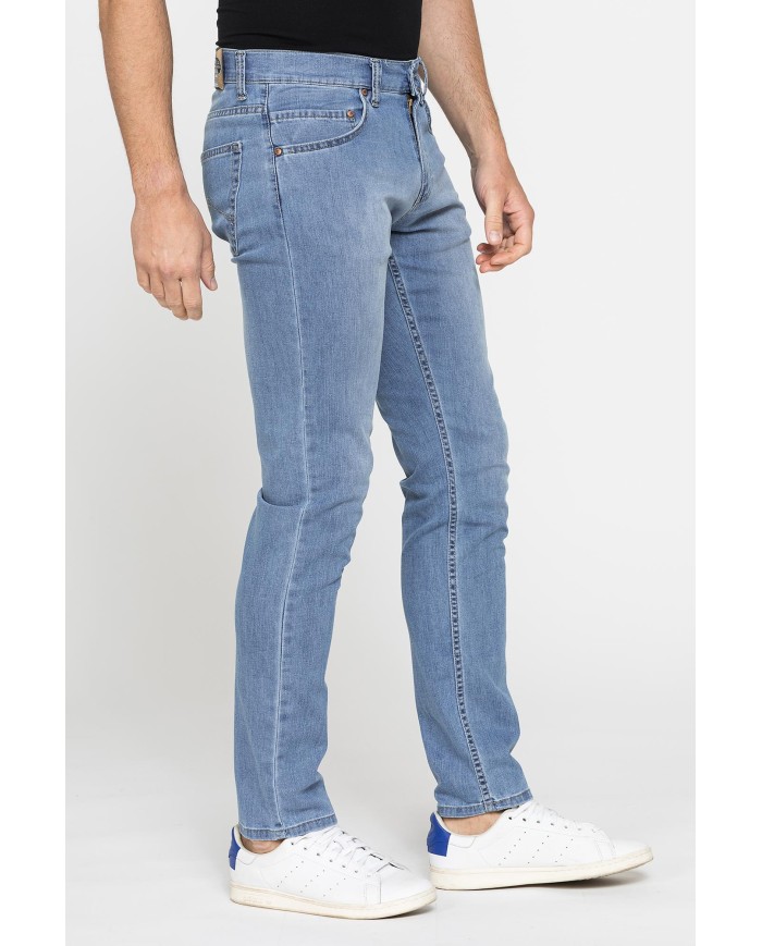 JEANS 5 TASCHE MOD. 717 SLIM FIT IN DENIM STRETCH LEGGERO