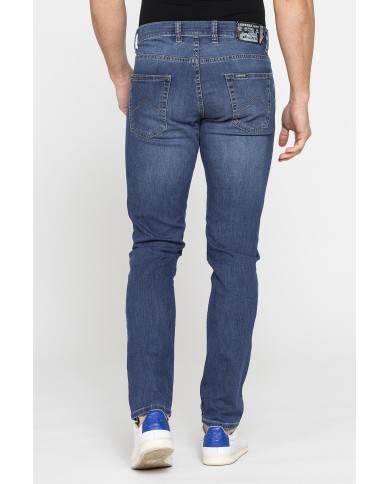 JEANS 5 TASCHE MOD. 717 SLIM FIT IN DENIM STRETCH LEGGERO