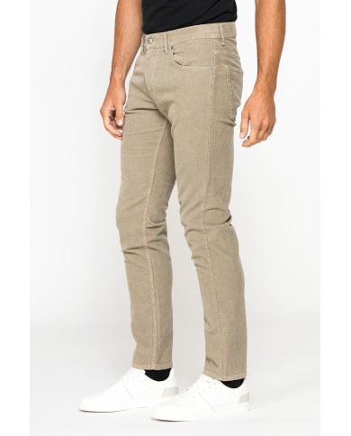 PANTALONE IN VELLUTO 1000r STRETCH MOD. 717 SLIM FIT