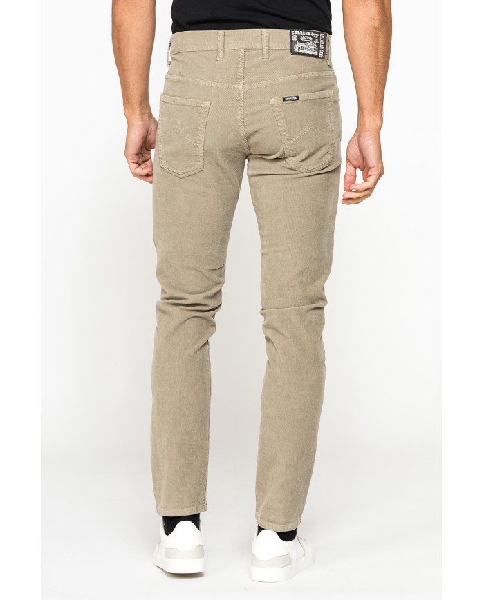 PANTALONE IN VELLUTO 1000r STRETCH MOD. 717 SLIM FIT