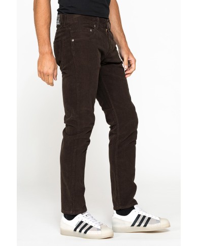 PANTALONE IN VELLUTO 1000r STRETCH MOD. 717 SLIM FIT