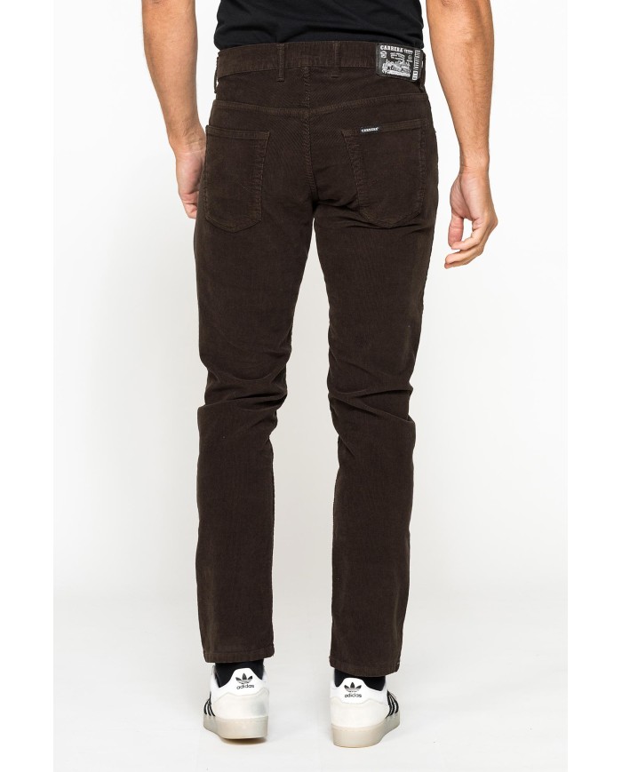 PANTALONE IN VELLUTO 1000r STRETCH MOD. 717 SLIM FIT