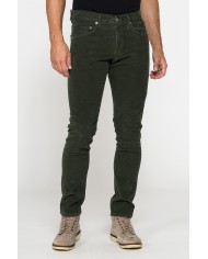 PANTALONE IN VELLUTO 1000r STRETCH MOD. 717 SLIM FIT