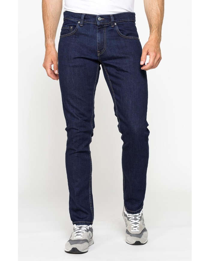 JEANS 5 TASCHE SLIM FIT MOD. 717 IN DENIM STRETCH 12 oz.