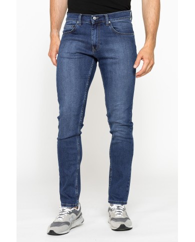 JEANS 5 TASCHE SLIM FIT MOD. 717 IN DENIM STRETCH 12 oz.