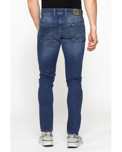 JEANS 5 TASCHE SLIM FIT MOD. 717 IN DENIM STRETCH 12 oz.