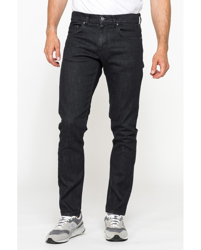 JEANS 5 TASCHE SLIM FIT MOD. 717 IN DENIM STRETCH 12 oz.