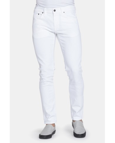 JEANS UOMO COLORATO STRETCH MOD. 717. Vita bassa gamba asciutta