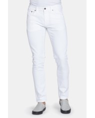 JEANS UOMO COLORATO STRETCH MOD. 717. Vita bassa gamba asciutta