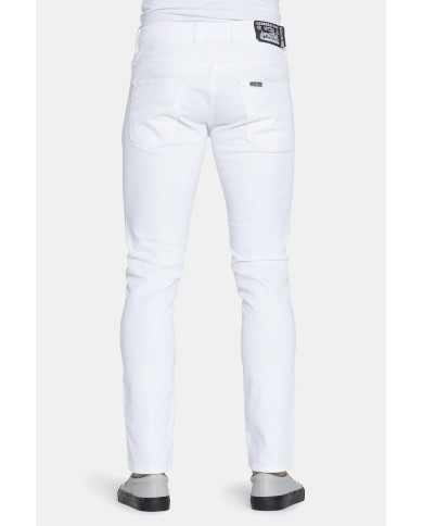 JEANS UOMO COLORATO STRETCH MOD. 717. Vita bassa gamba asciutta