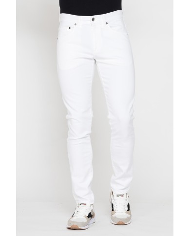 COLOR JEANS IN BULL DENIM SLIM FIT CON TINTURA OLD