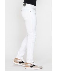 COLOR JEANS IN BULL DENIM SLIM FIT CON TINTURA OLD