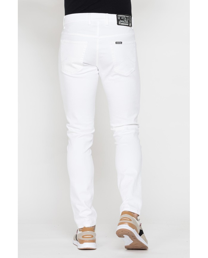 COLOR JEANS IN BULL DENIM SLIM FIT CON TINTURA OLD