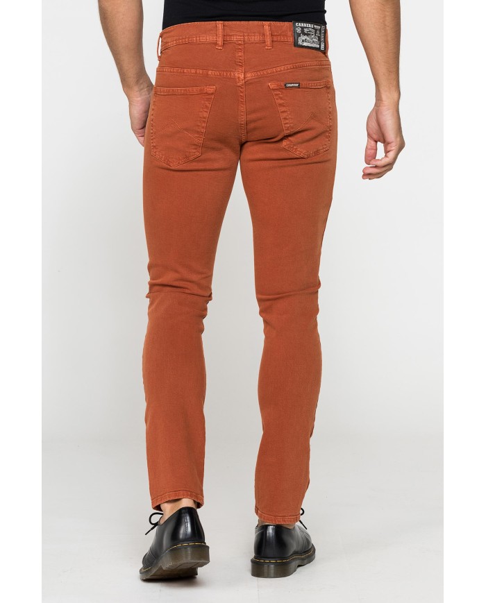 COLOR JEANS IN BULL DENIM SLIM FIT CON TINTURA OLD