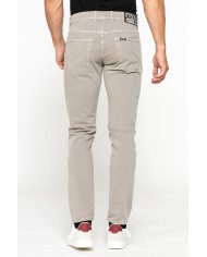 COLOR JEANS IN BULL DENIM SLIM FIT CON TINTURA OLD