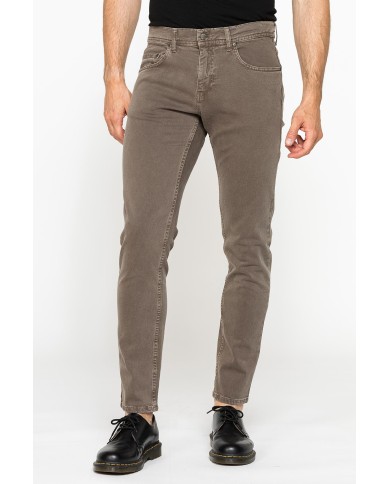 COLOR JEANS IN BULL DENIM SLIM FIT CON TINTURA OLD