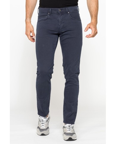 COLOR JEANS IN BULL DENIM SLIM FIT CON TINTURA OLD