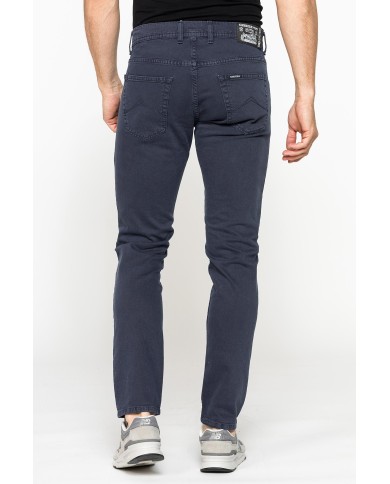 COLOR JEANS IN BULL DENIM SLIM FIT CON TINTURA OLD