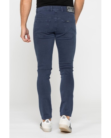 COLOR JEANS IN BULL DENIM SLIM FIT CON TINTURA OLD