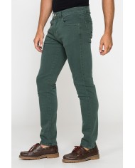 COLOR JEANS IN BULL DENIM SLIM FIT CON TINTURA OLD