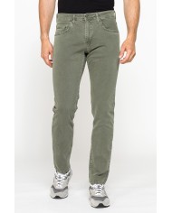 COLOR JEANS IN BULL DENIM SLIM FIT CON TINTURA OLD