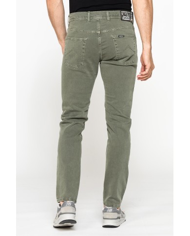 COLOR JEANS IN BULL DENIM SLIM FIT CON TINTURA OLD