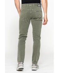 COLOR JEANS IN BULL DENIM SLIM FIT CON TINTURA OLD