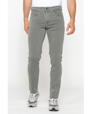 COLOR JEANS IN BULL DENIM SLIM FIT CON TINTURA OLD