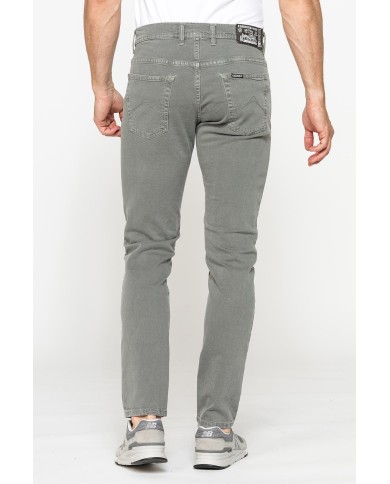 COLOR JEANS IN BULL DENIM SLIM FIT CON TINTURA OLD