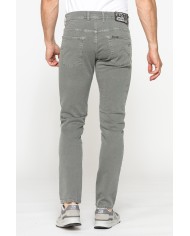 COLOR JEANS IN BULL DENIM SLIM FIT CON TINTURA OLD