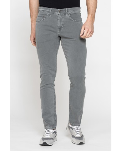 COLOR JEANS IN BULL DENIM SLIM FIT CON TINTURA OLD