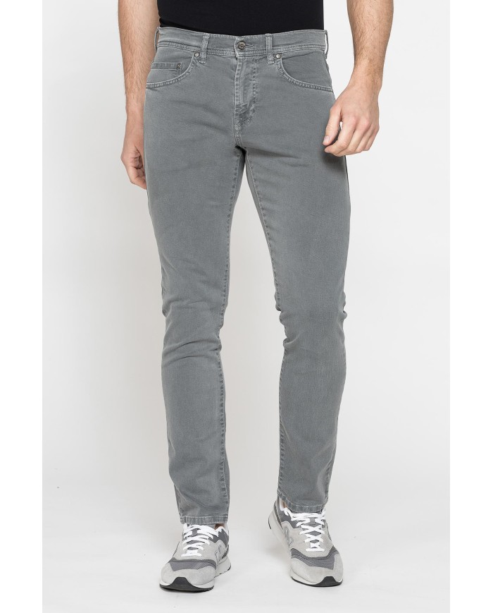 COLOR JEANS IN BULL DENIM SLIM FIT CON TINTURA OLD