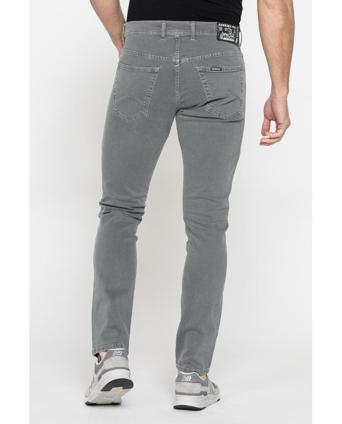 COLOR JEANS IN BULL DENIM SLIM FIT CON TINTURA OLD