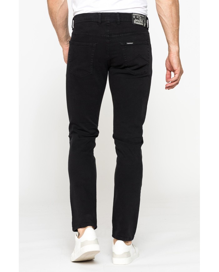 COLOR JEANS IN BULL DENIM SLIM FIT CON TINTURA OLD