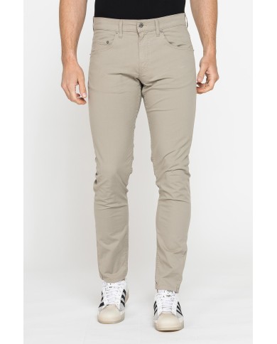 PANTALONE COLORATO DA UOMO IN COTONE STRETCH