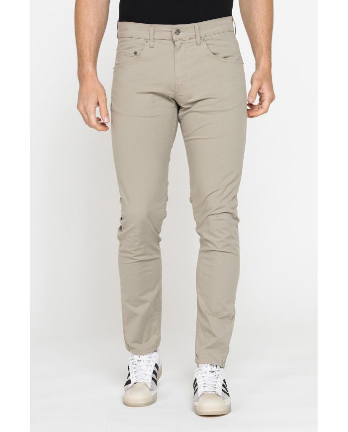 PANTALONE COLORATO DA UOMO IN COTONE STRETCH