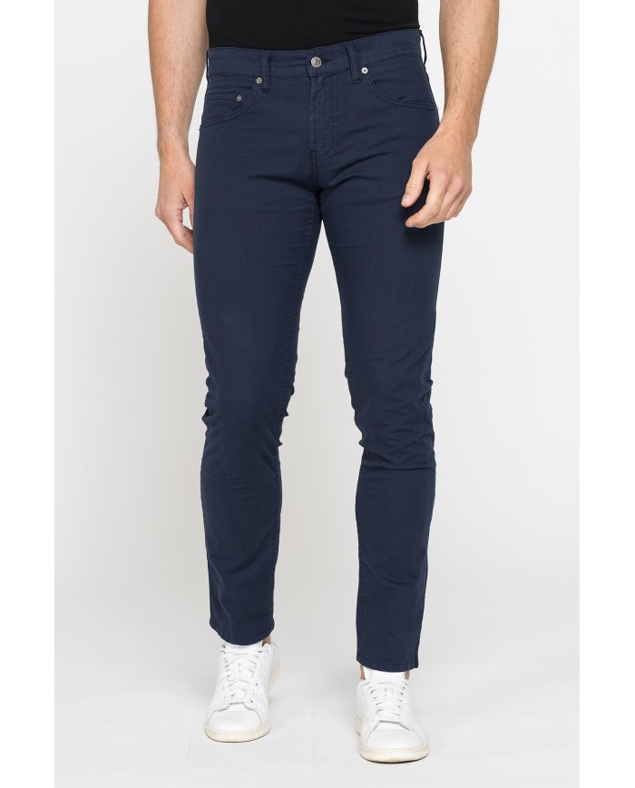 PANTALONE COLORATO DA UOMO IN COTONE STRETCH