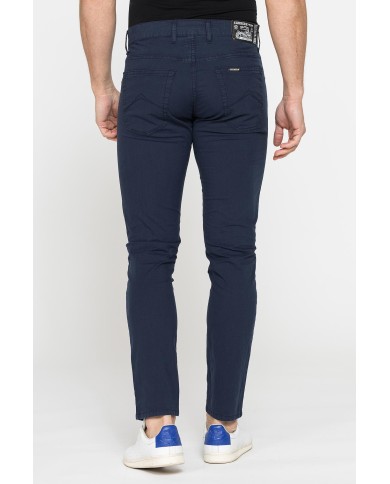 PANTALONE COLORATO DA UOMO IN COTONE STRETCH