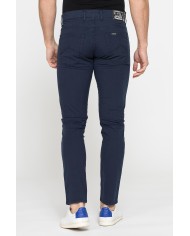 PANTALONE COLORATO DA UOMO IN COTONE STRETCH