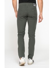 PANTALONE COLORATO DA UOMO IN COTONE STRETCH