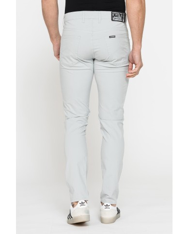 PANTALONE COLORATO DA UOMO IN COTONE STRETCH