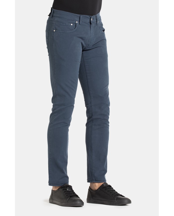 PANTALONE 5 TASCHE MOD. 717 SLIM FIT IN TELA STRETCH