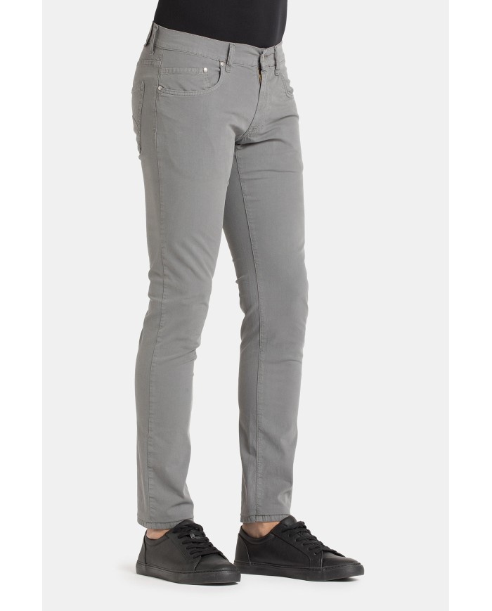 PANTALONE 5 TASCHE MOD. 717 SLIM FIT IN TELA STRETCH